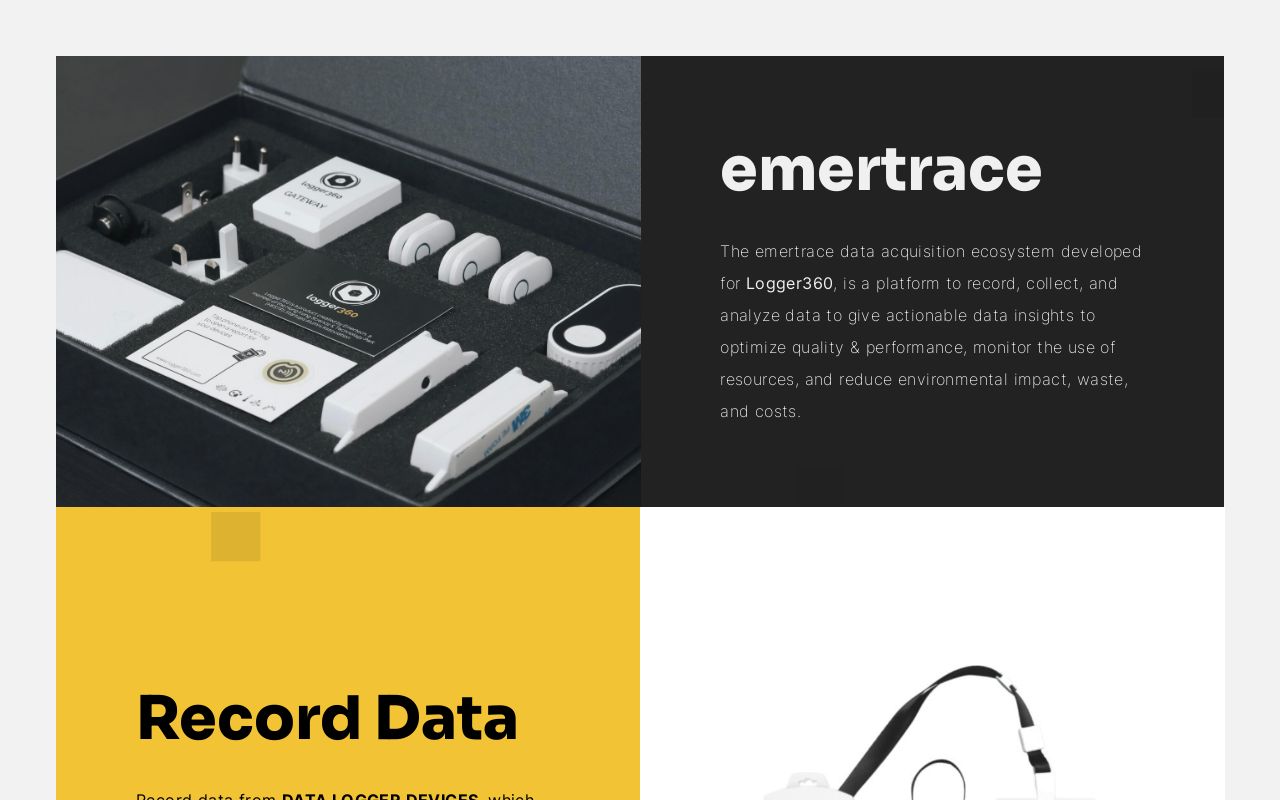 emertrace | Logge360 Data Acquisition Ecosystem